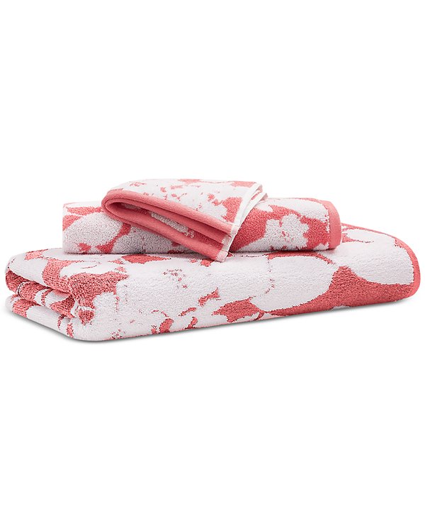 Sanders Floral Antimicrobial Cotton Bath Towel, 30" x 56"