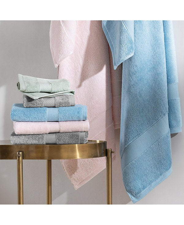 Aston & Arden Egyptian Cotton Luxury Bath Towels (Pack of 2), 600GSM, Seven Color Options, Jacquard Dobby Border, 30x54