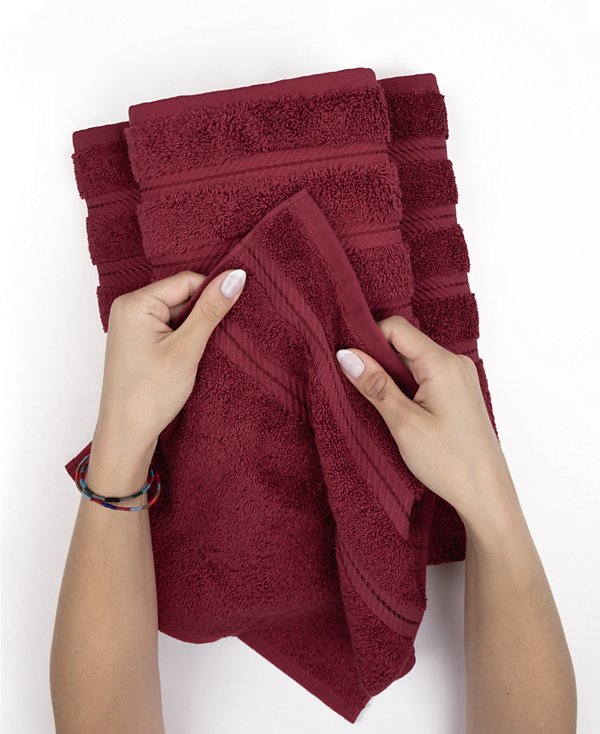 Edison 100% Cotton Luxury 6-Piece Towel Set